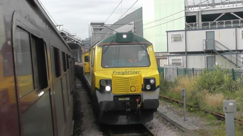 Freightliner class 70: Freightliner class 70 in Carlisle. Photo of Freightliner class 70