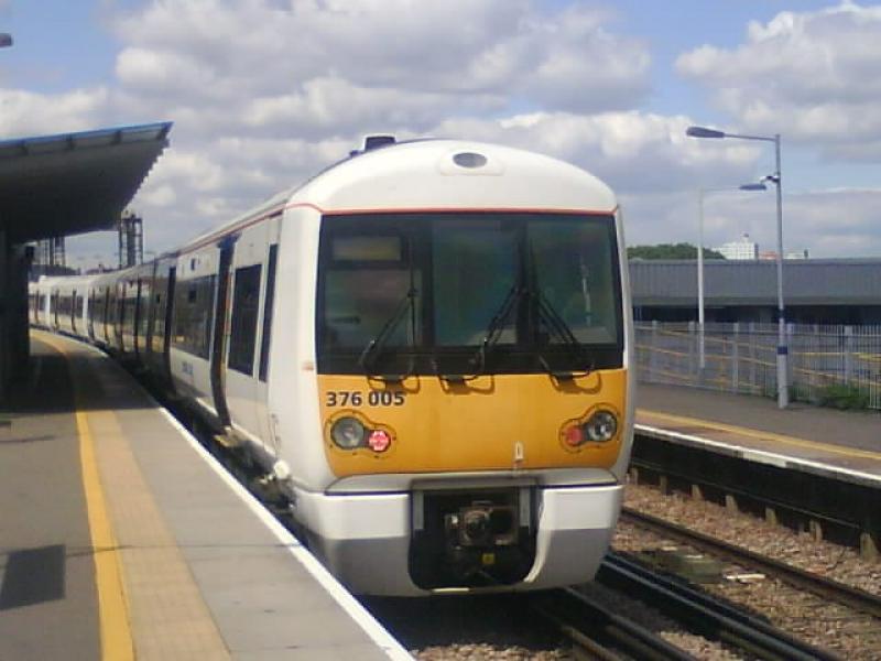 class 376 EMU: class 376 EMU in London. 376 005. Photo of class 376 EMU