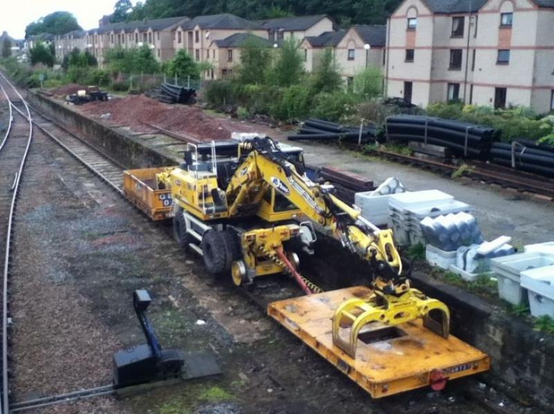 hydraulics: road/railer with hydraulic arm in Dingwall. Photo of hydraulics
