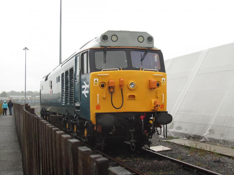 50008 in York: 50008 in the NRM south yard. 24/9/12. Photo of 50008 in York