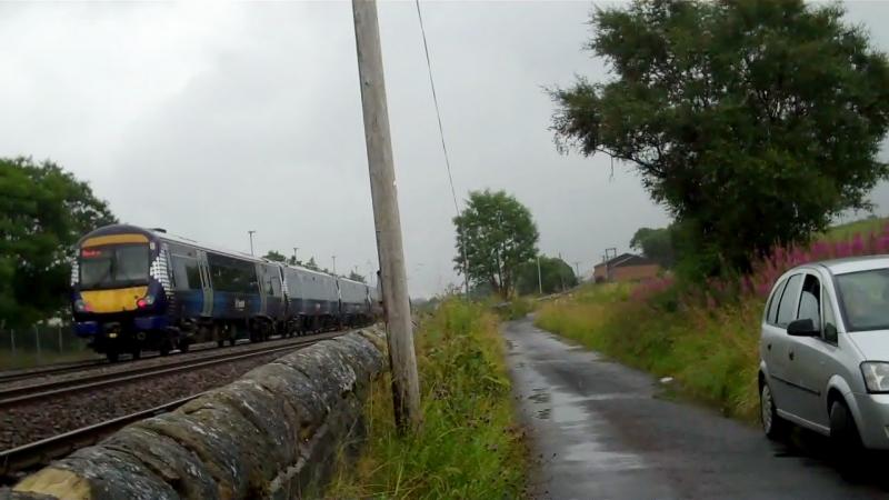 The Car & Spotty 170434: Spotty 170 434 and the car at Greenhill Upper Junction. 06/08/12. Photo of The Car & Spotty 170434