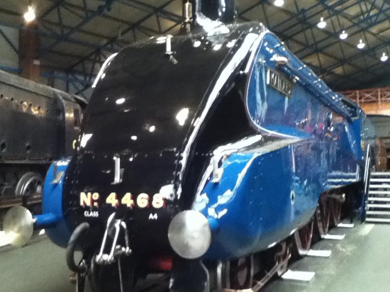 My favorite train: Class A4 No. 4468 Mallard in York. Photo of My favorite train