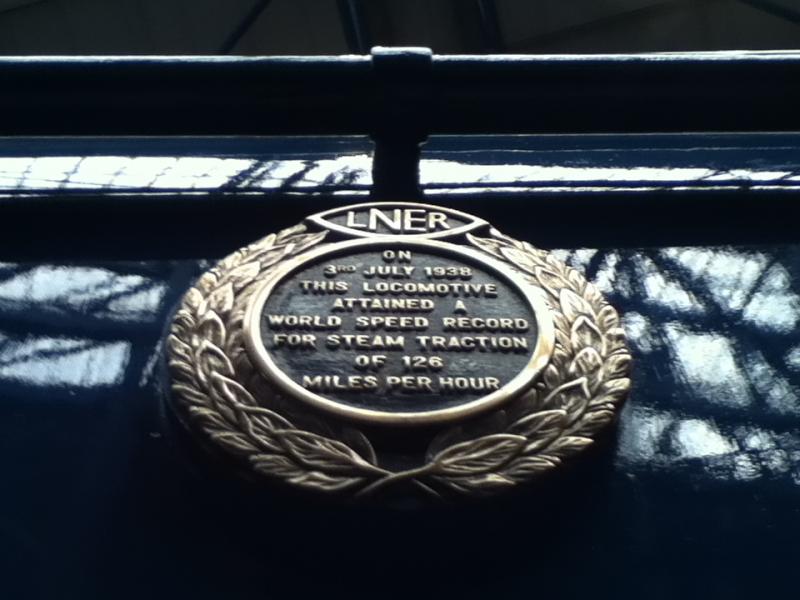 Class A4 : LNER
On 3rd July 1938 this locomotive attained a world record for steam traction of 126 MPH. Photo of Class A4