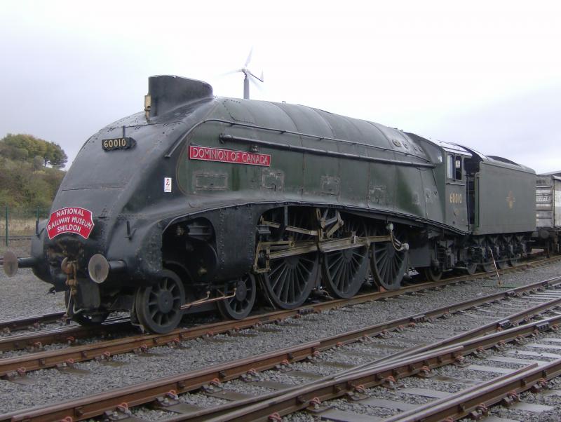 Dominion of Canada: A4 Dominion of Canada at Shildon 16.10.12 Photo of Dominion of Canada