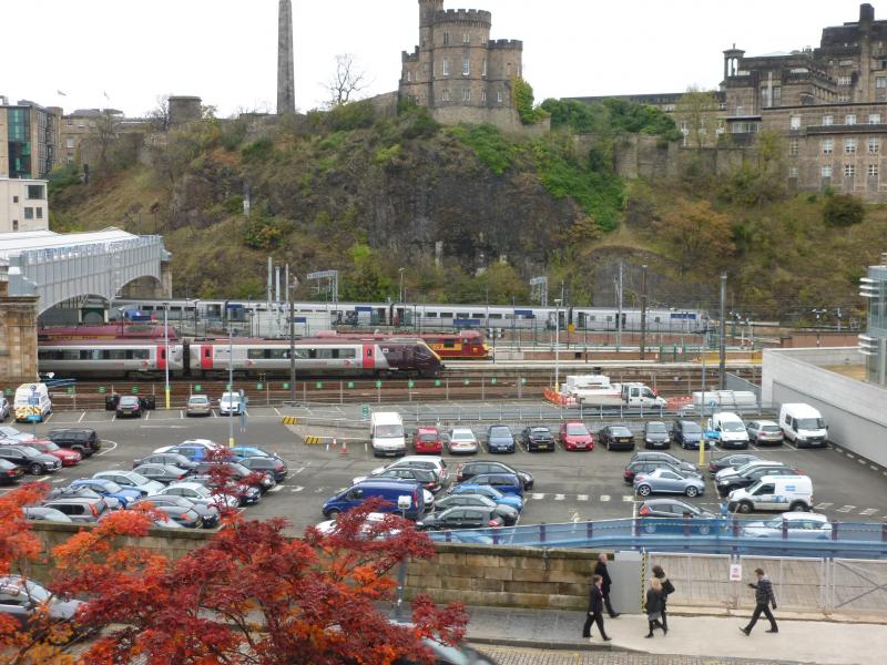 waverley: 90029 hiding behind a Xcountry Voyager, Edinburgh Waverley, 67024 also peeking out
Photo of waverley