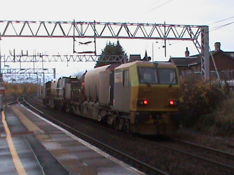 Network Rail MPV at Motherwell 13/11/12: Photo of Network Rail MPV at Motherwell 13/11/12