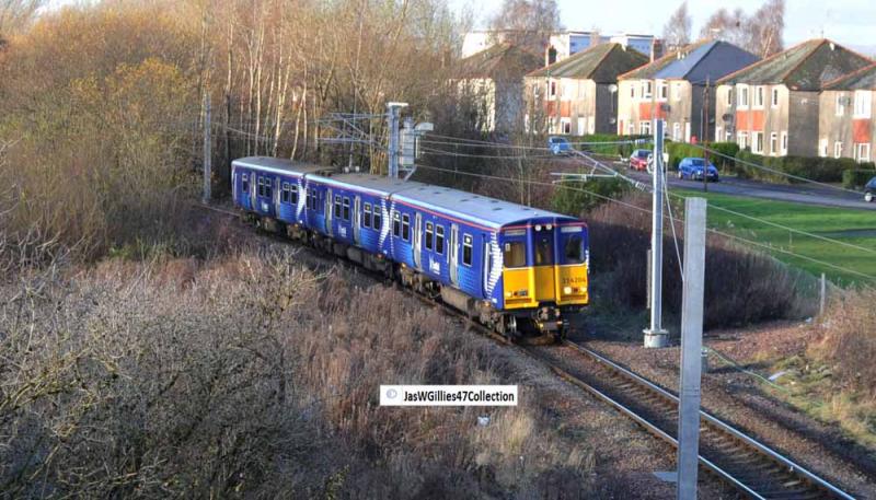 314204 Enters Corkerhill: Wed 21-11-12 314204 Returns from Paisley Canal on the 1330 working. Caught it in the sun as it approaches Corkerhill Station Photo of 314204 Enters Corkerhill