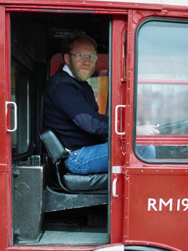 Skid bus: Driving a Routemaster on London Transport's skid patch Photo of Skid bus
