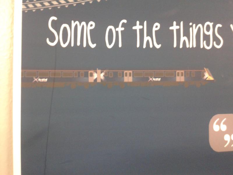 Scotrail aren't thinking straight...: Someone at Scotrail seems to think that a 156 & 380 are one and the same!
I can think of but a few problems... Photo of Scotrail aren't thinking straight...