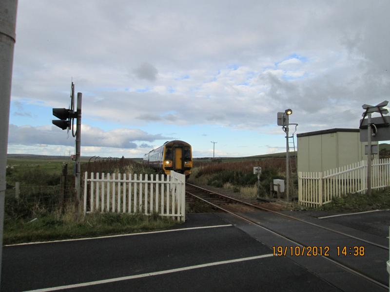 Class 158 Thurso-Wick: A Class 158 on its way to wick from Thurso. Photo of Class 158 Thurso-Wick