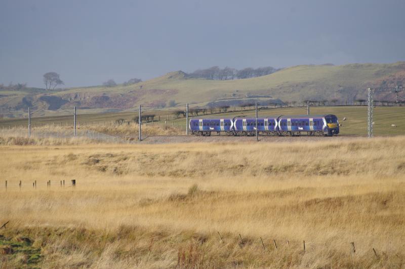 334012: 334012 Westbound near Blackridge, 18.12.12. Photo of 334012
