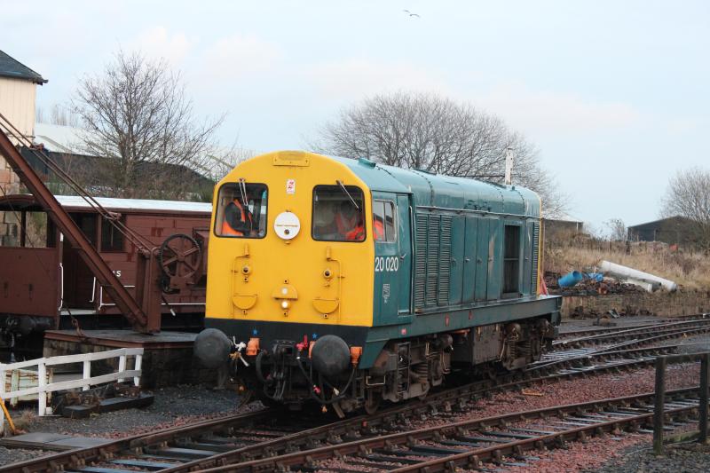 20 020: 20020 waiting its turn at bo ness winter gala 2012 Photo of 20 020
