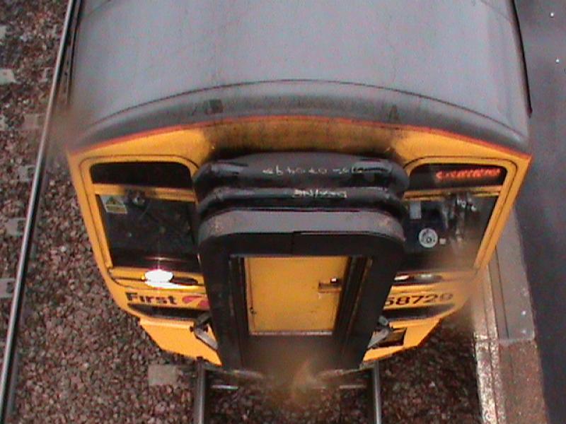 158729 At Cumbernauld 29/12/12: taken from the bridge Photo of 158729 At Cumbernauld 29/12/12