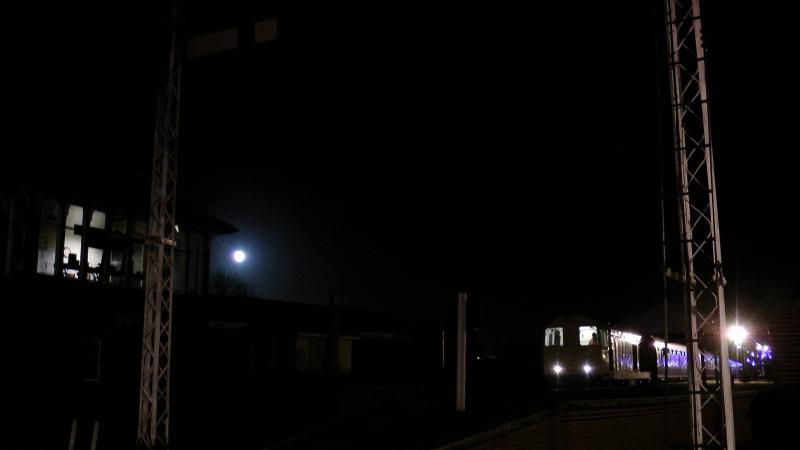 20020 Bo'ness Beerex by moonlight 29/12/12: Photo of 20020 Bo'ness Beerex by moonlight 29/12/12