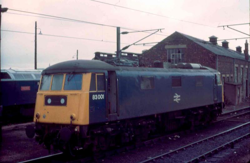 Resting at Carstairs: 83001 in May 1980. Photo of Resting at Carstairs