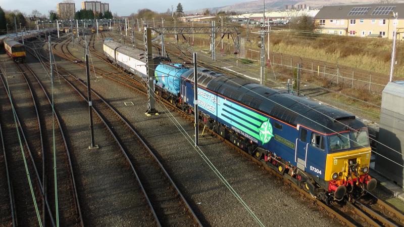 Photo of 57304 Yoker EMU Depot 17/02/13