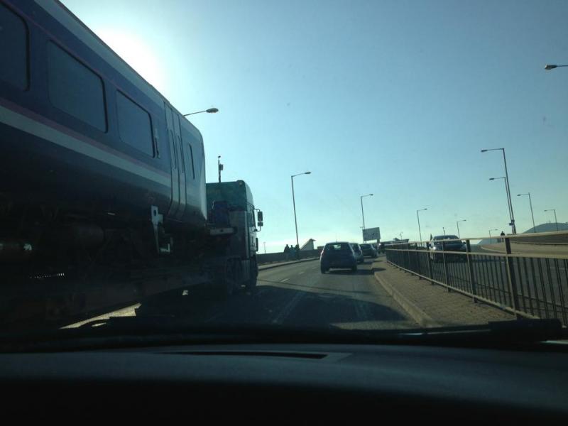 A82: snapped by a colleague on his way home :) Photo of A82