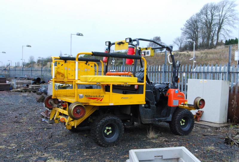 Rail Buggy: This was in the PW Compound at New Cumnock Station Yard 28/2/2013 Photo of Rail Buggy