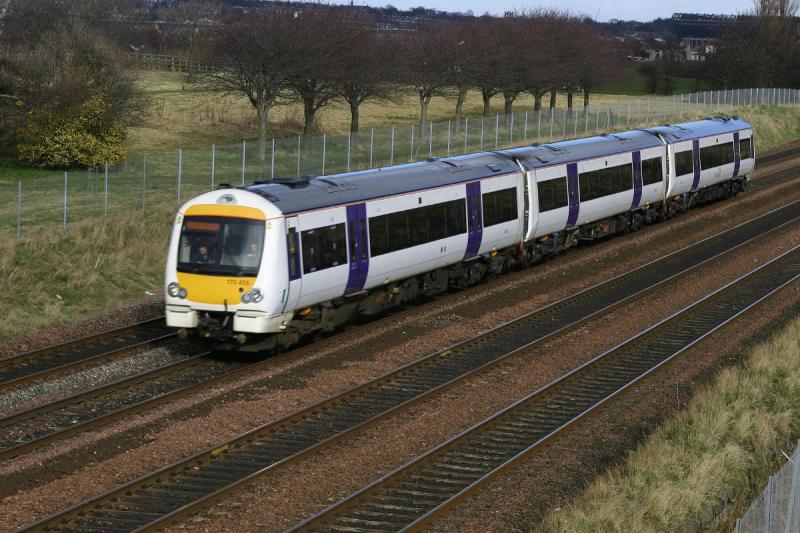 170455: 170455 on a fife circle service at Carricknowe on 05/03/2005 Photo of 170455