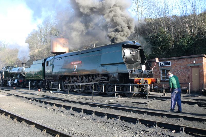 340007: 34007 AT BEWDLEY SVR, GOOD FRYDAY Photo of 340007