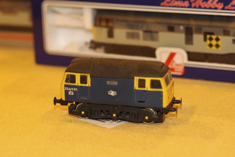 47 Shunter.jpg: Someone with a bit of humour at Model Rail Scotland 2008 at SECC Photo of 47 Shunter.jpg