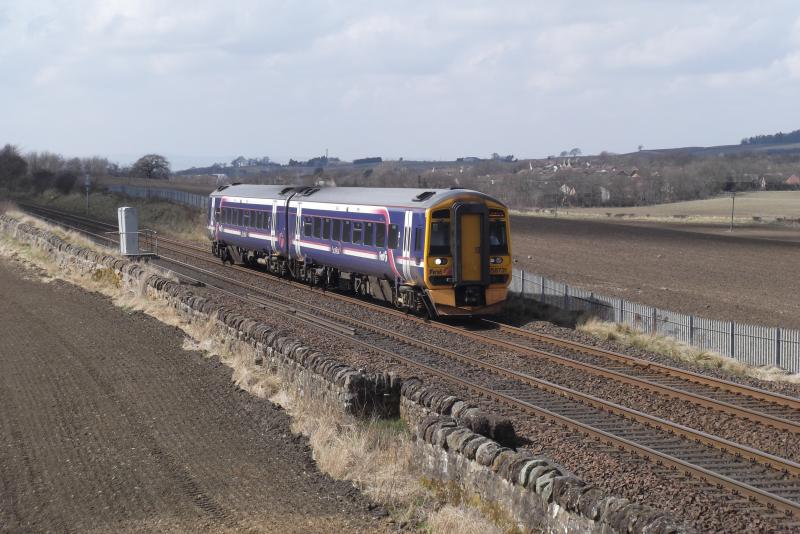 158731 at Park Farm - 13-04-13: Photo of 158731 at Park Farm - 13-04-13