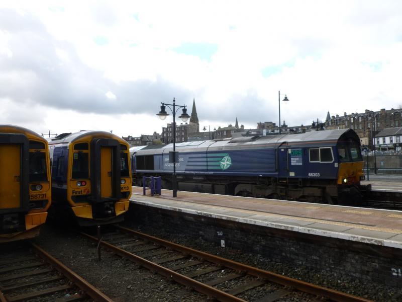 66303: 66303 Stirling 21/04/2013 Photo of 66303