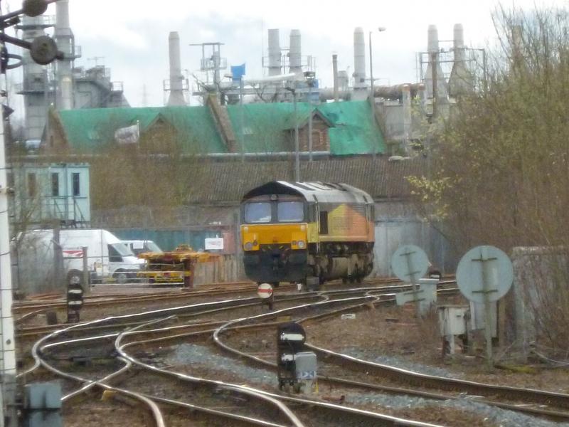 66847: 66847 Stirling 21/04/2013 Photo of 66847