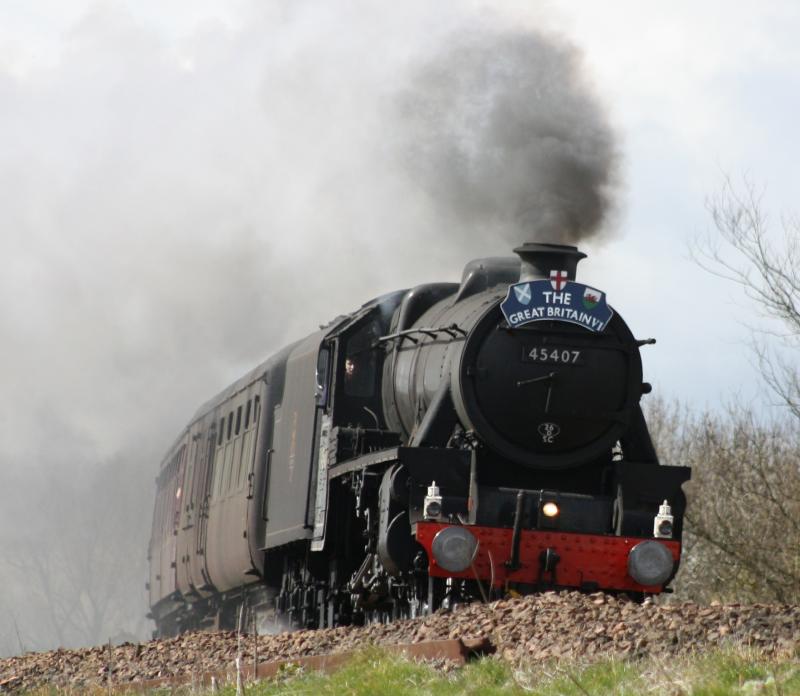 BLACK 5: One of the twins on the Aberdeen leg of the GBVI Photo of BLACK 5