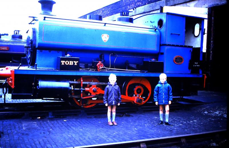 Toby: Steamtown Carnforth in 1972. Photo of Toby