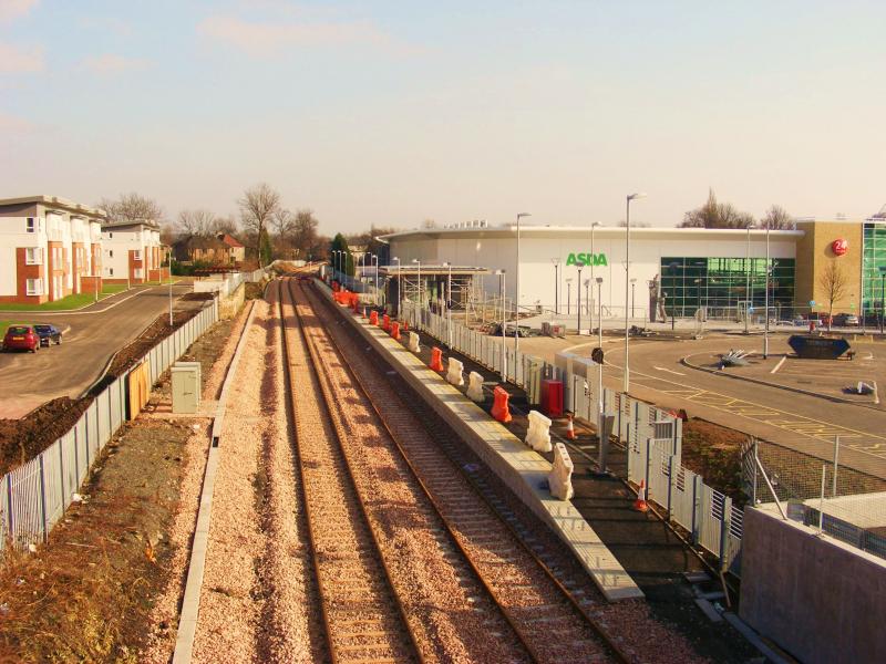 Photo of Alloa Station February '08