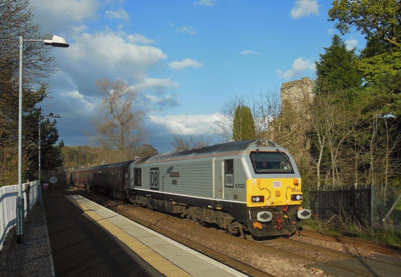67029 2K14 010513 Aberdour: Photo of 67029 2K14 010513 Aberdour