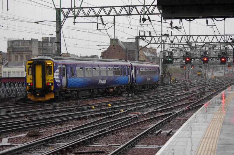 156432: 156432 departing Glasgow Central. 03May13 Photo of 156432