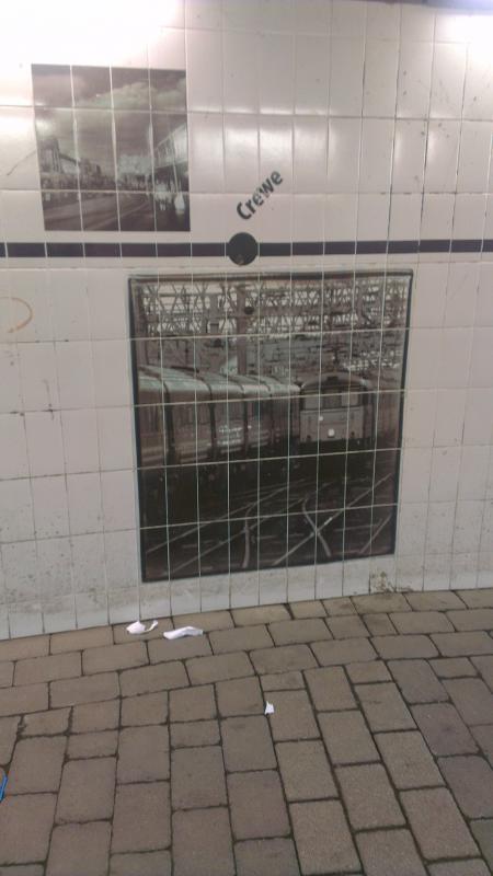 where is this?: The location of the photo rather than the location in the photo...
Identified as Motherwell Town Centre Underpass. Photo of where is this?