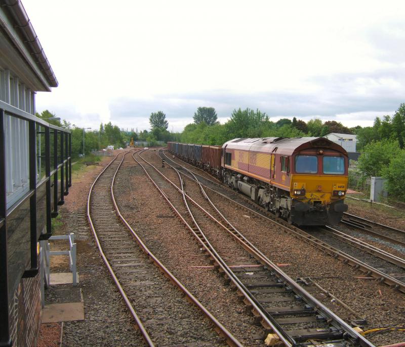 66158 passes Stirling Middle with 6G25 for Earlseat.: 66158 passes Stirling Middle with 6G25 for Earlseat. Photo of 66158 passes Stirling Middle with 6G25 for Earlseat.