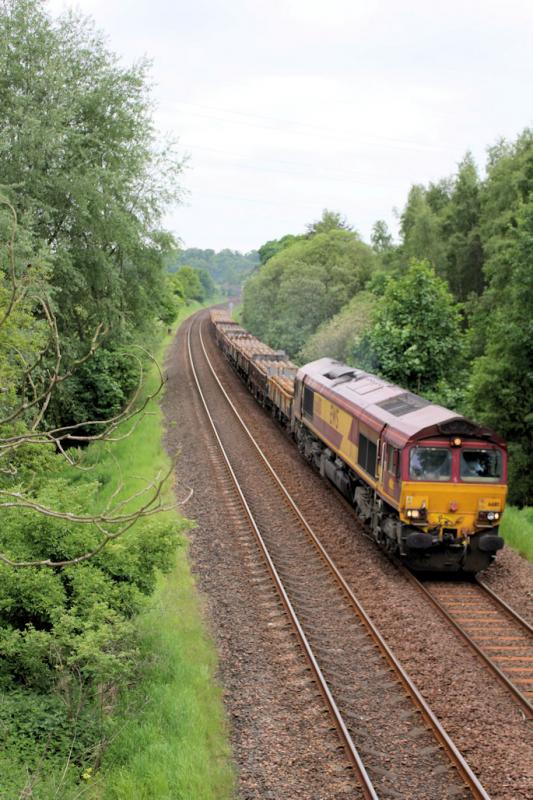 6K40_Mossend_Rose Street: 66110 heading north @ Luncarty Photo of 6K40_Mossend_Rose Street