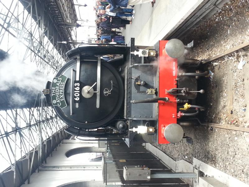 60163 Tornado @ Inverness 15/6/13: A1 Tornado with the Cathedral's Express Photo of 60163 Tornado @ Inverness 15/6/13