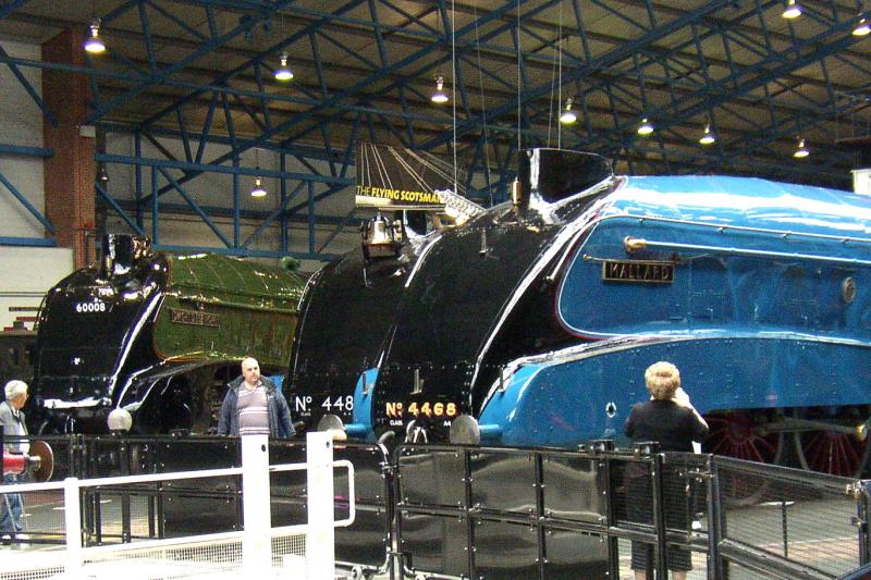 3 of the Best.: Mallard, Dwight D Eisenhower and Dominion of Canada at NRM York Photo of 3 of the Best.