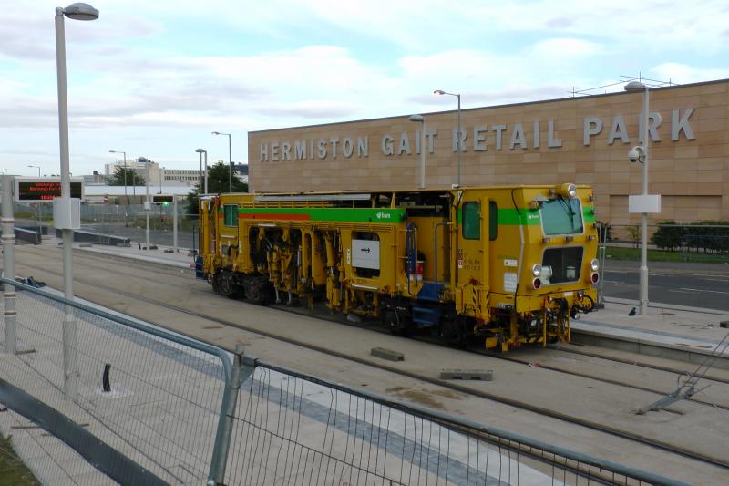 Tram Tamper EDP:
Tamper BAM thing at Edinburgh Park 06/07/13 Photo of Tram Tamper EDP