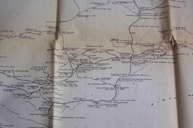 Auchtertool Branch: Extract from Photo of Auchtertool Branch
