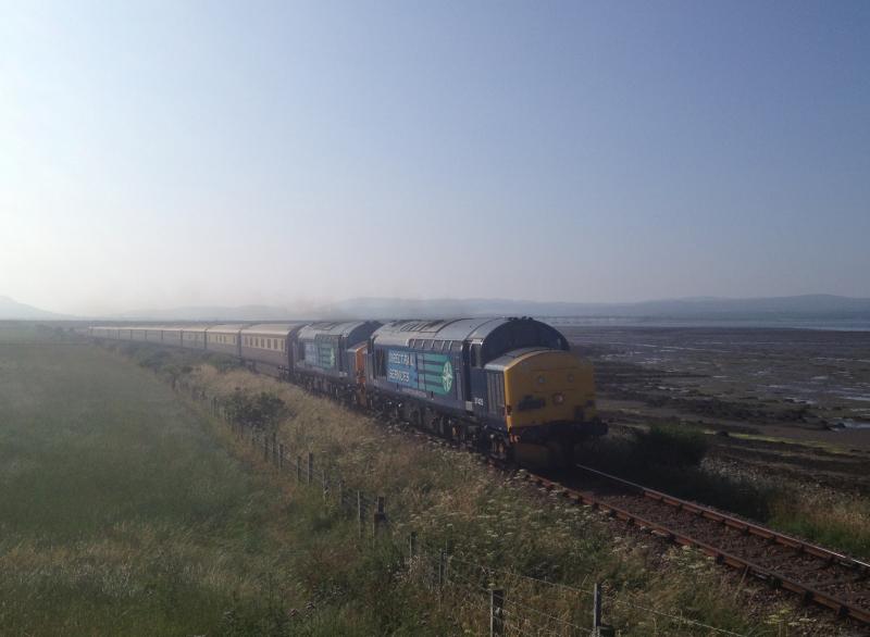 37425 37423 20/07/13 Northern Belle Glenmorangie: Photo of 37425 37423 20/07/13 Northern Belle Glenmorangie