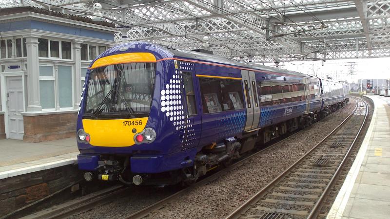 170456: Awaits the road eastbound at paisley gilmour st en route kilmarnock to haymarket Photo of 170456
