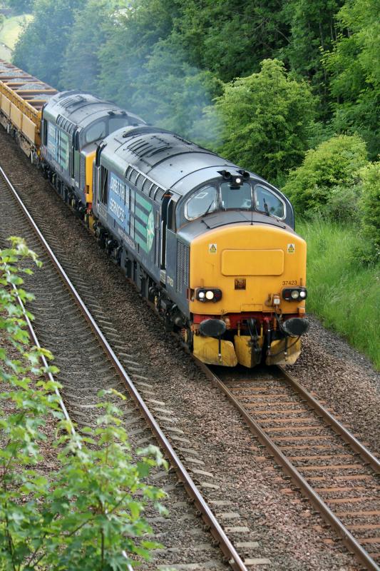 6K40 Carlisle to Inverness: 37423 & 37409 on 24/06/2013 Photo of 6K40 Carlisle to Inverness