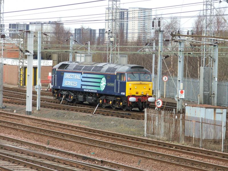 47802 is Drawn of: Easter Highlande:- 802 is drawn of the train to set onto 47501 Photo of 47802 is Drawn of