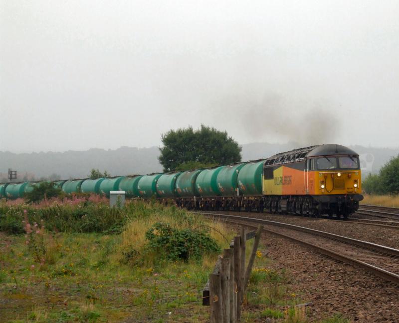56105 passes Larbert Jn. with 6L82 for Linkswood.: 56105 passes Larbert Jn. with 6L82 for Linkswood. Photo of 56105 passes Larbert Jn. with 6L82 for Linkswood.