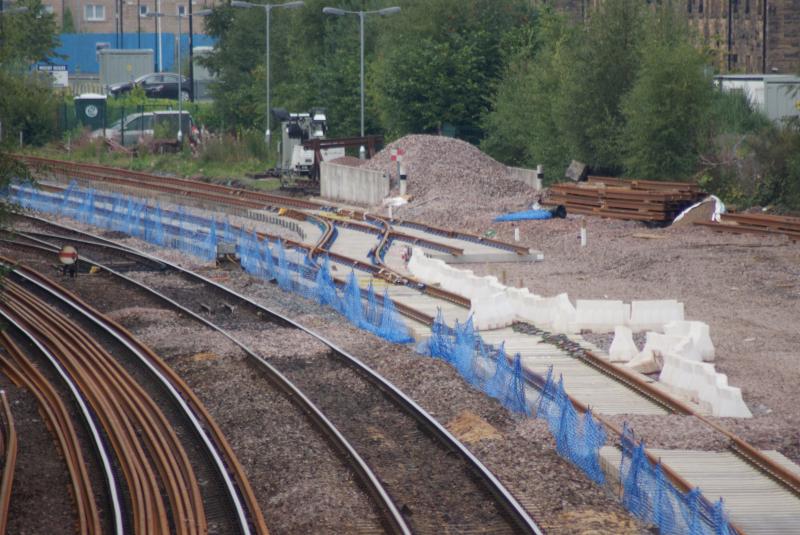 The new Engineer's siding points are installed 25.08.13: The new Engineer's siding points are installed 25.08.13 Photo of The new Engineer's siding points are installed 25.08.13
