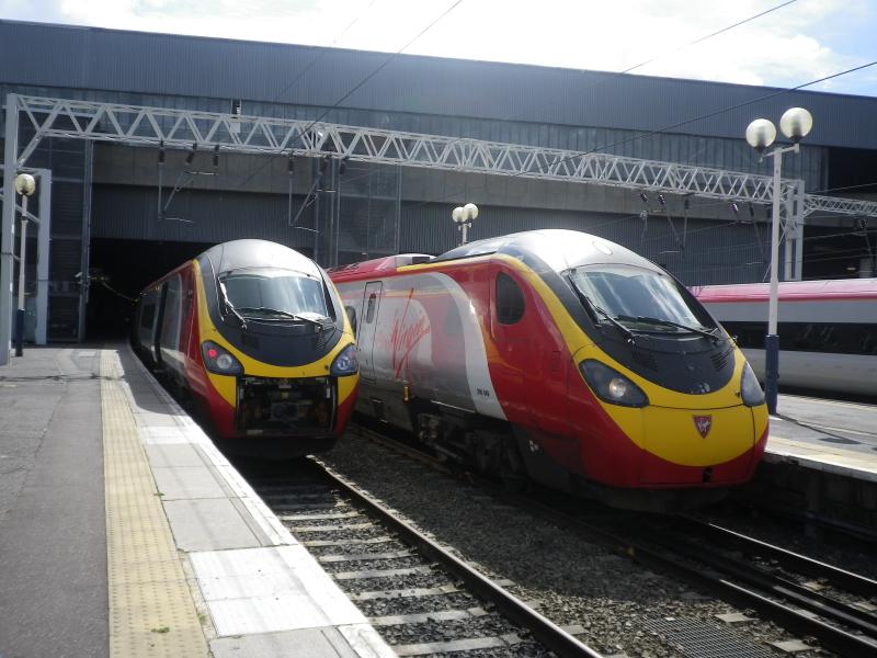 Arrival at Euston: Arrival at London Euston from Glasgow Central in August 2012. Photo of Arrival at Euston