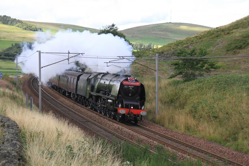 46233 at Castle Hill: 46233 Photo of 46233 at Castle Hill