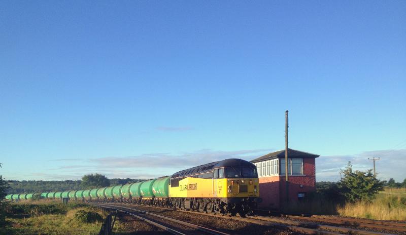 56105 6L82 180913 Larbert Jn: Photo of 56105 6L82 180913 Larbert Jn