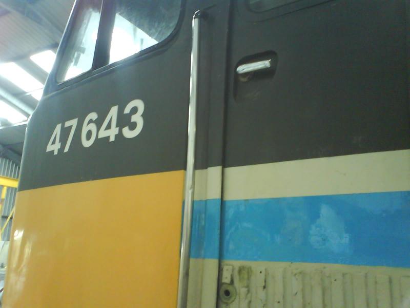 47643: 47643 in push pull blue livery. Photo of 47643